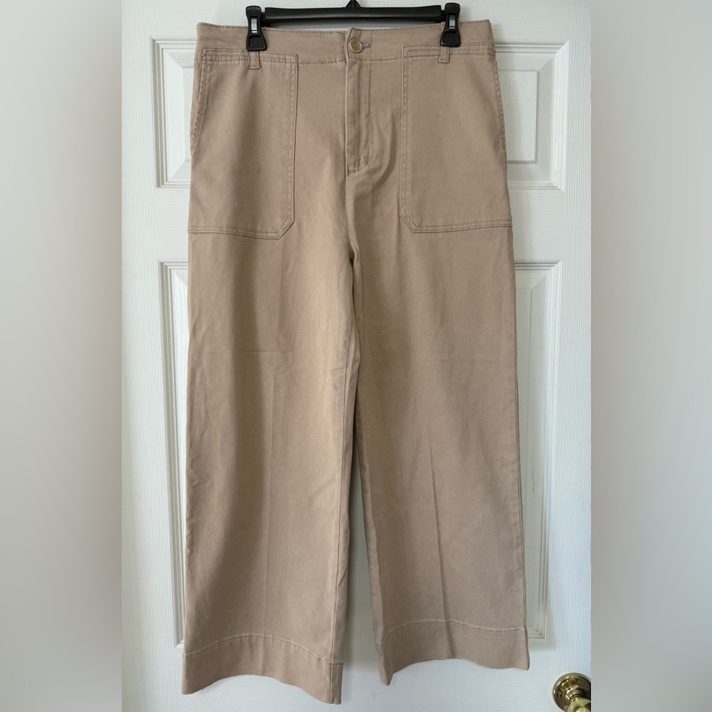Bagatelle Men's Khaki Casual Bottoms Classic Cropped Style Chinos Pants Size 12